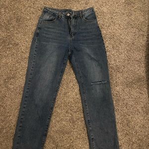 Baggy Blue Jeans Size S Shein